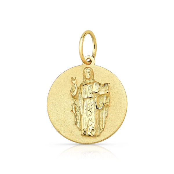 Pingente de Ouro 18k Jesus Cristo e Salmo 23 Produto Pingente de Ouro 18k Jesus Cristo e Salmo 23