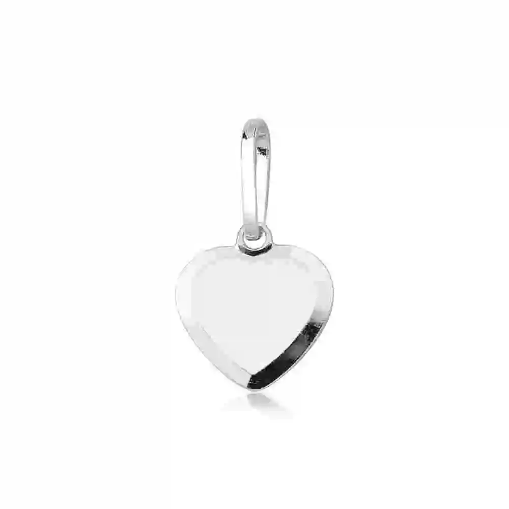 Pingente de Prata 925 Coração Liso Produto Pingente de Prata 925 Coração Liso