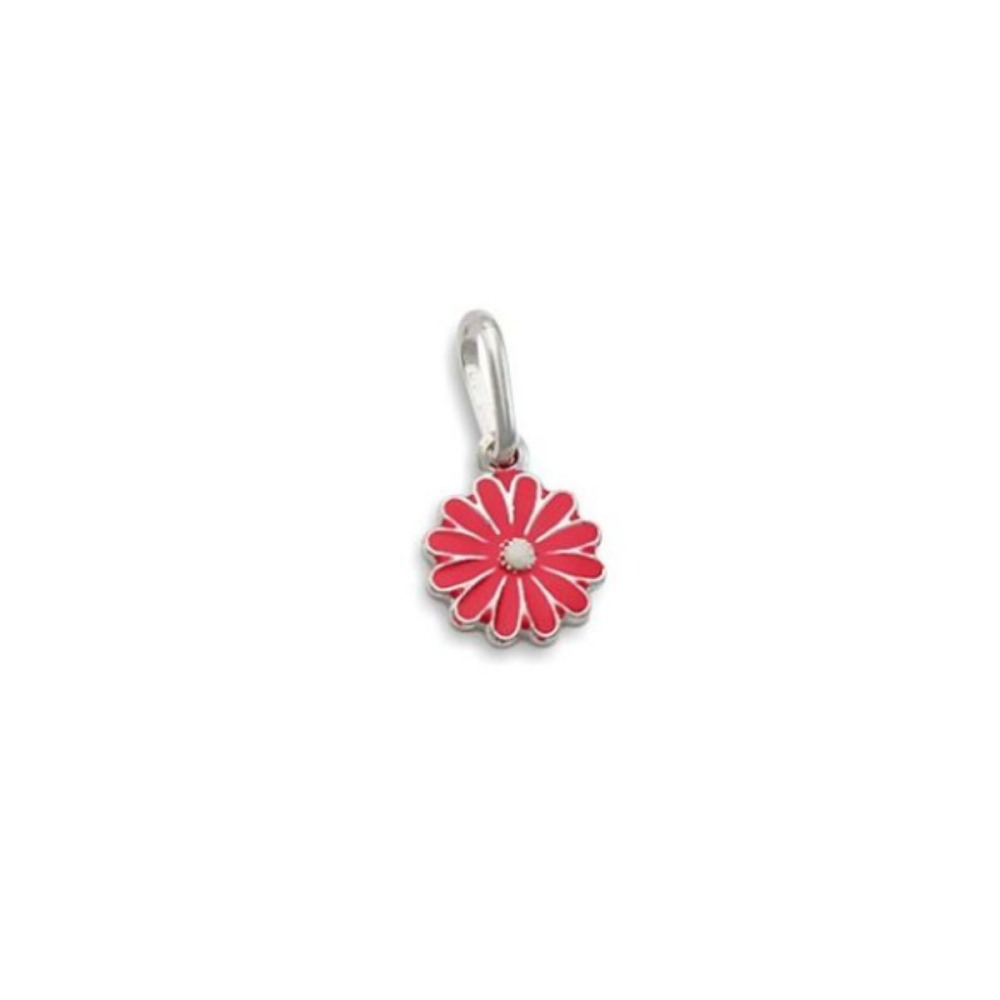 Produto Pingente de Prata 925 Margarida Rosa