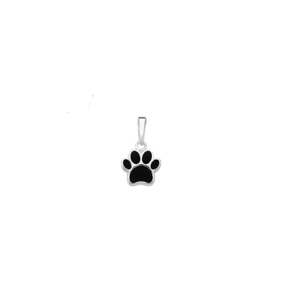 Produto Pingente de Prata 925 Patinha de Cachorro 9mm