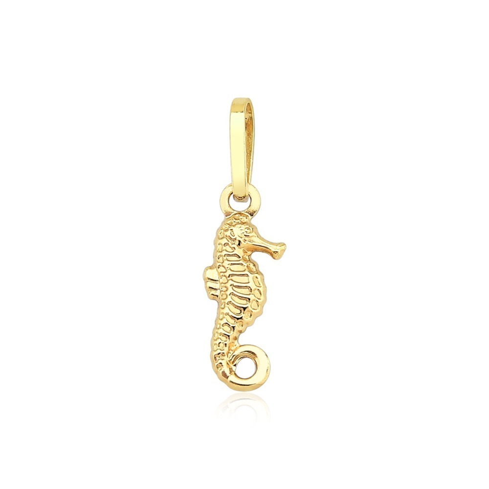 Pingente ouro 18k Cavalo Marinho mini Produto Pingente ouro 18k Cavalo Marinho mini