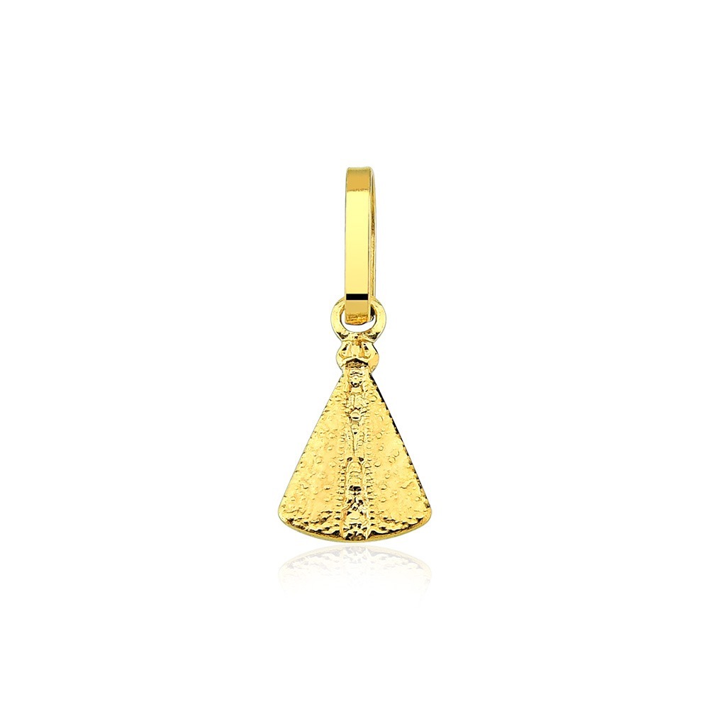Produto Pingente de Ouro 18k Nossa Senhora Aparecida