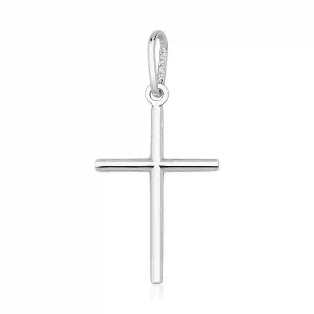 Produto Pingente prata 925 cruz Palito 20mm