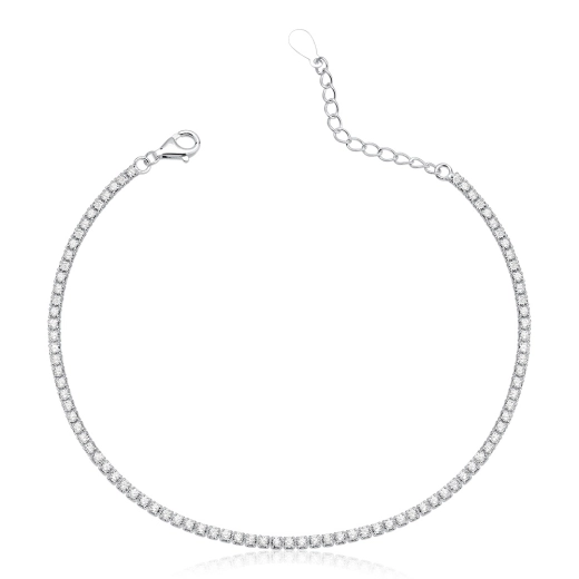 Produto Pulseira Feminina de Prata 925 Riviera 2mm