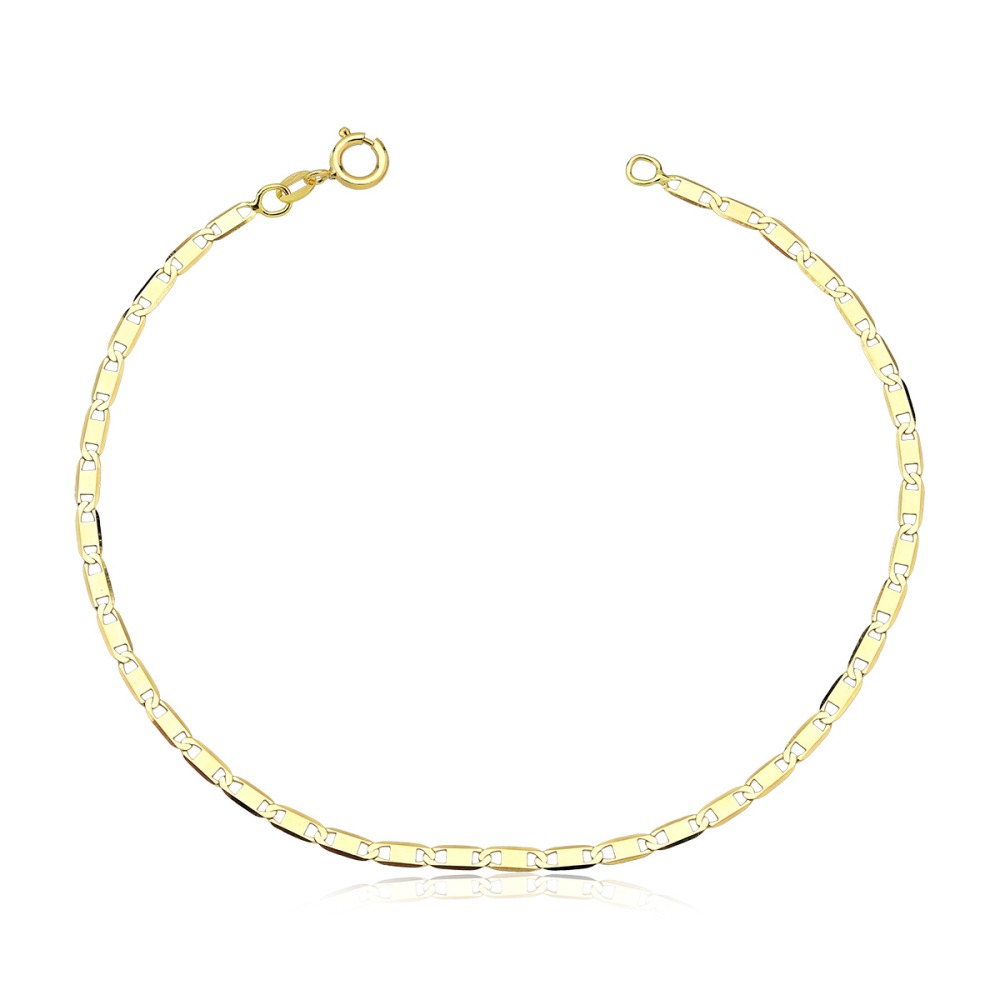 Produto Pulseira Masculina de Ouro 18k Piastrine com 2mm