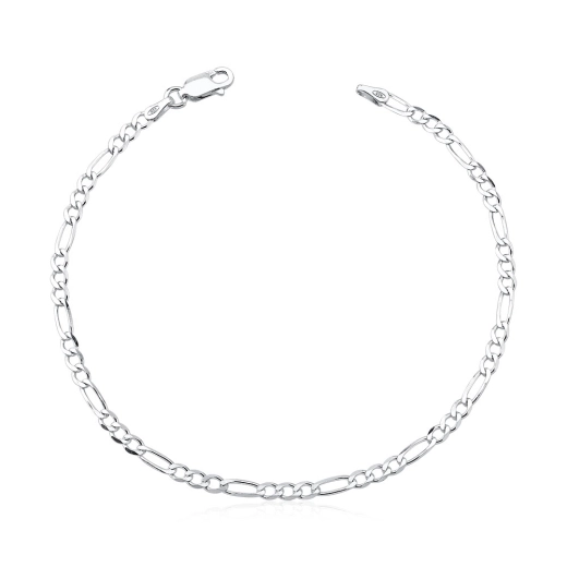 Produto Pulseira 3x1 italiana 3mm prata 925