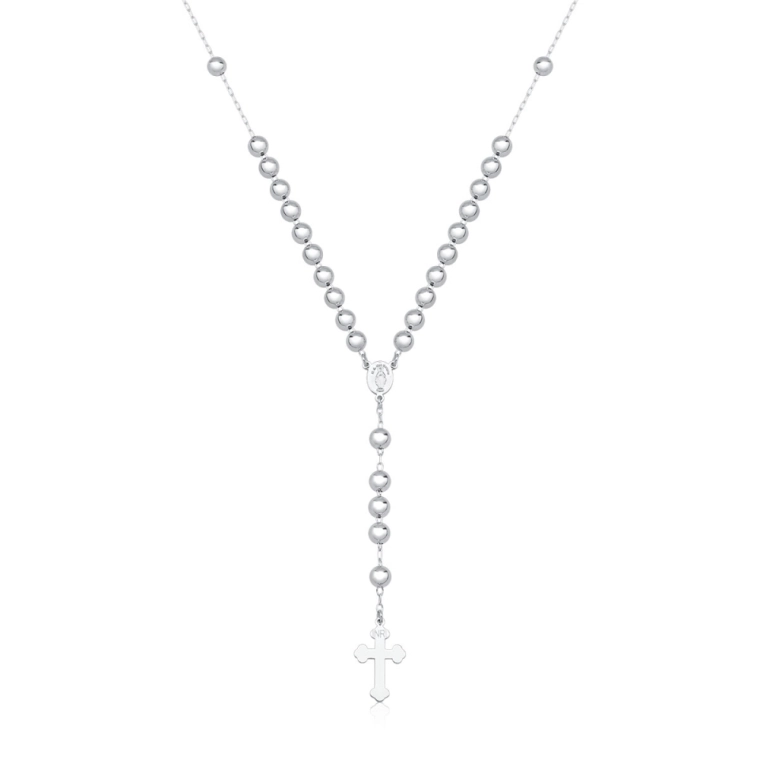 Terço de Prata 925 Nossa Senhora das Graças e Cruz Produto Terço de Prata 925 Nossa Senhora das Graças e Cruz