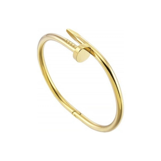 Produto Bracelete Feminino Prego de Ouro 18k