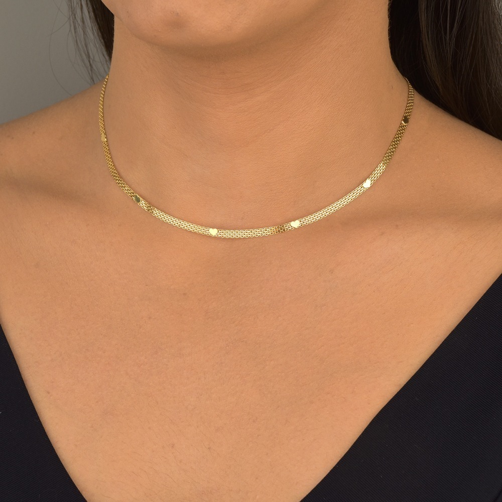 Designs De Corrente De Pescoco De Ouro Para Imagens Femininas Um Guia