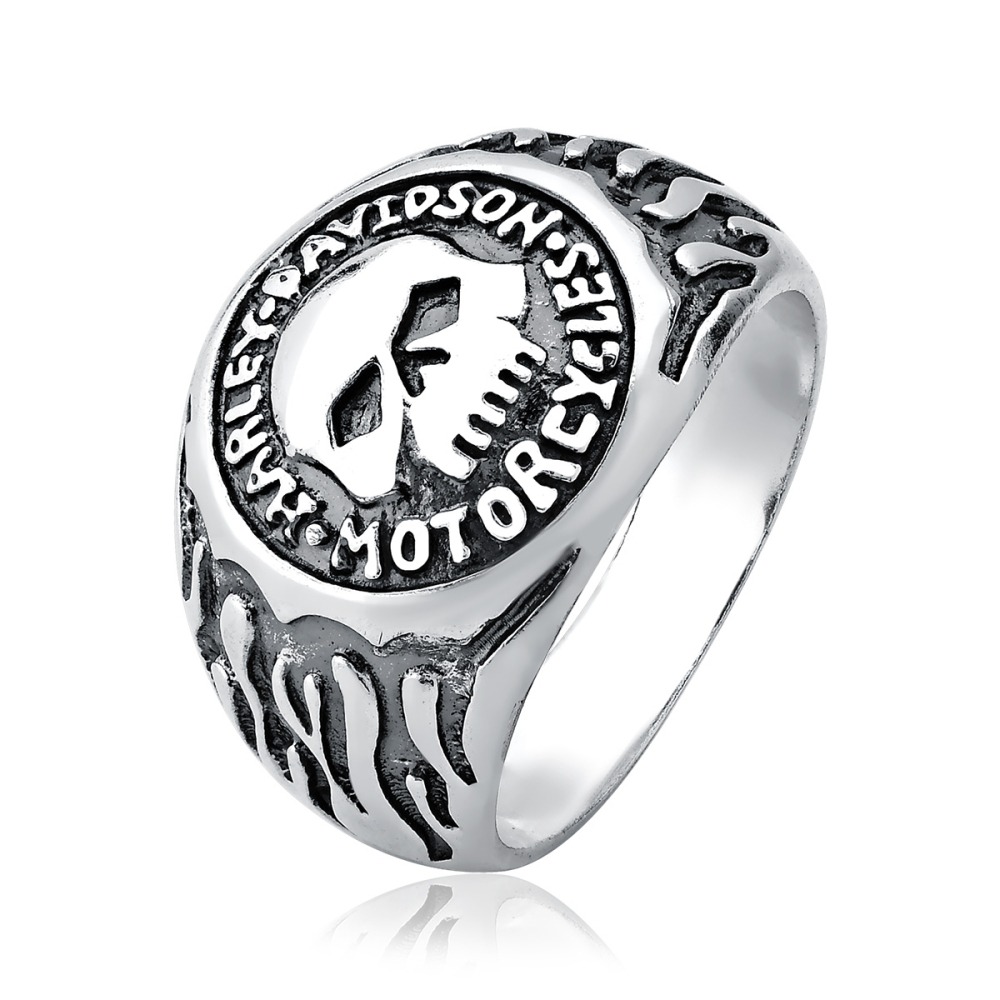 Anel Masculino de Prata 925 Caveira Envelhecida Produto - Anel Masculino de Prata 925 Caveira Envelhecida