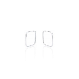 Produto - Brincos argola prata 925 quadrado 14mm