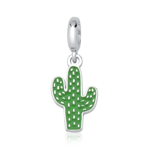 Berloque de Prata 925 Cacto Resinado Produto - Berloque de Prata 925 Cacto Resinado