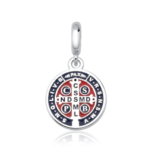 Produto - Berloque de Prata 925 São Bento Resinado