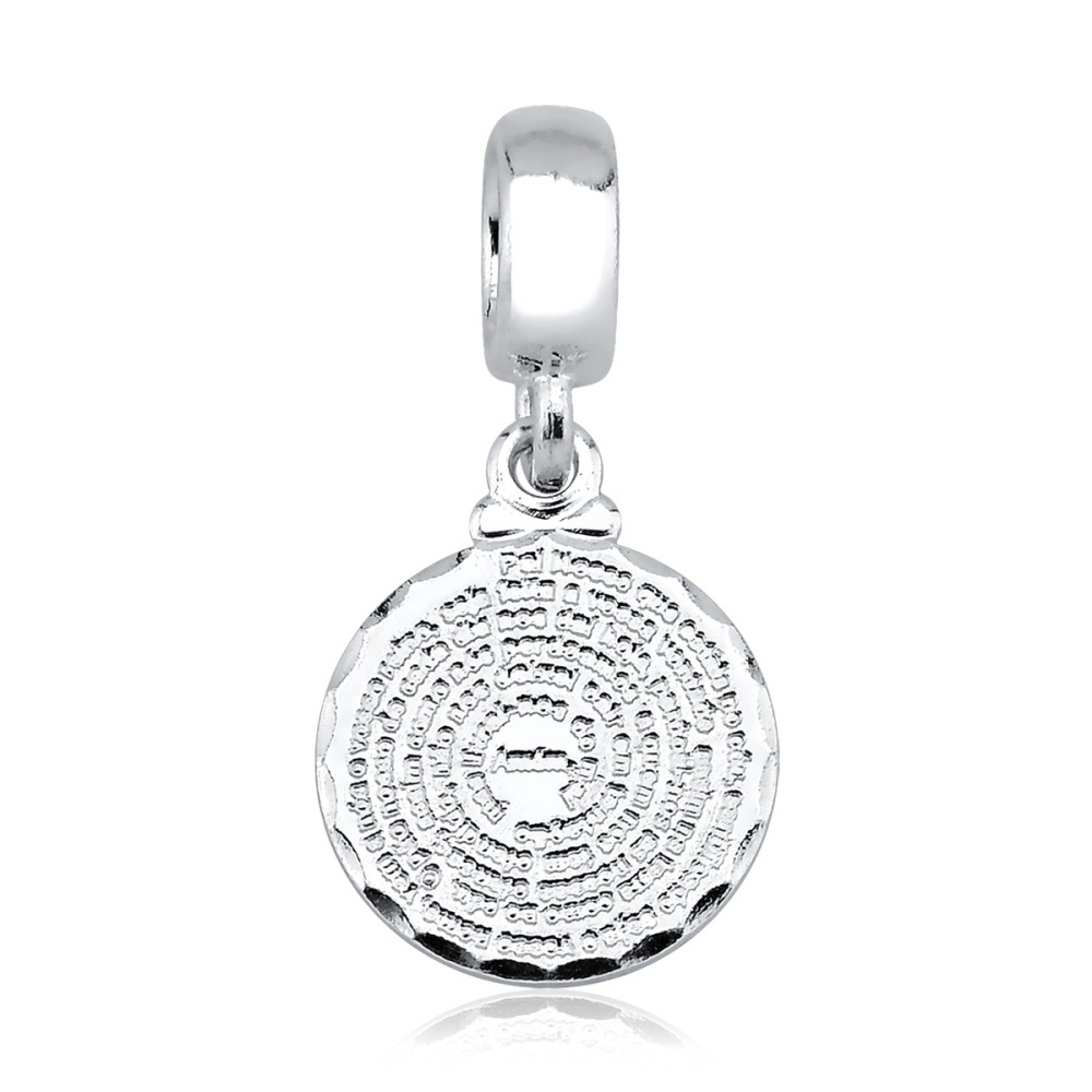 Berloque para Pulseira de Prata 925 Oração Pai Nosso Produto - Berloque para Pulseira de Prata 925 Oração Pai Nosso