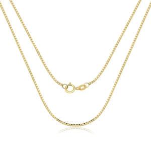 Produto - Corrente de Ouro 18k Veneziana Redonda com 45cm