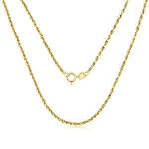 Produto - Corrente Masculina de Ouro 18k Cordão Baiano com 60cm