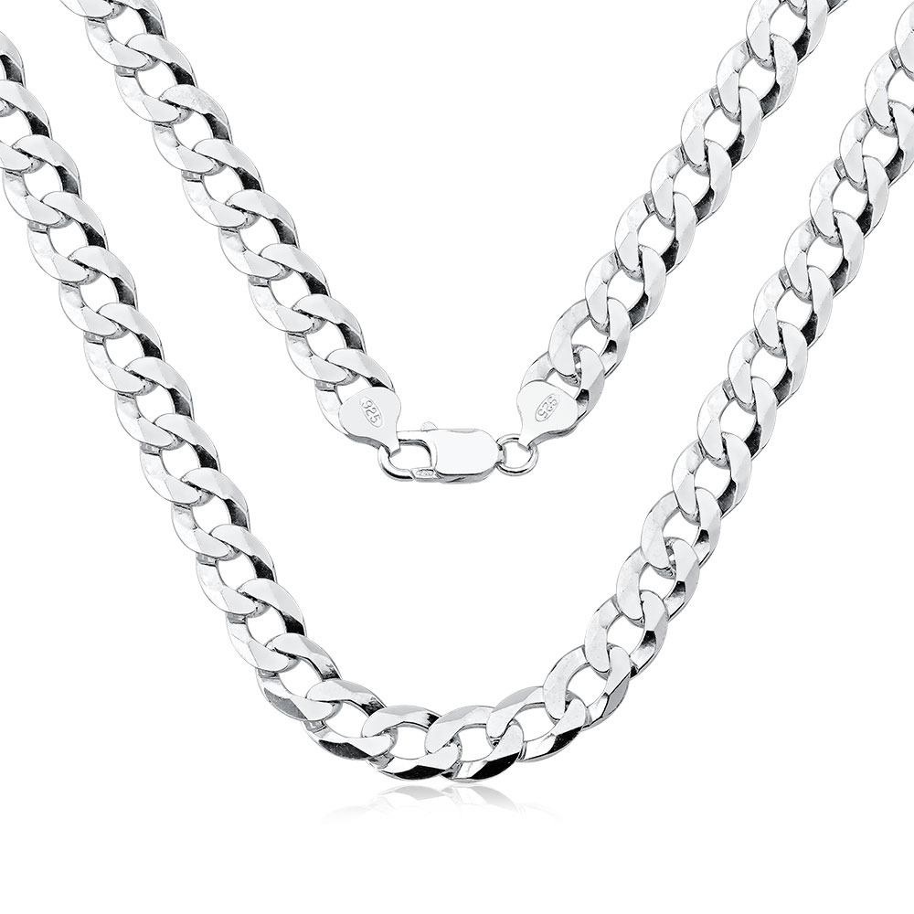 Produto - Corrente Masculina de Prata 925 Grumet 60cm com 10mm