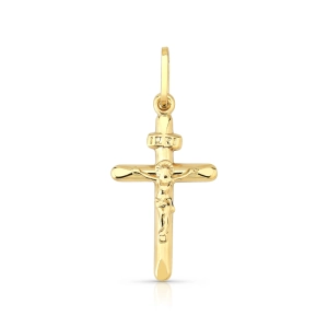 Produto - Pingente de Ouro 18k Crucifixo Detalhado