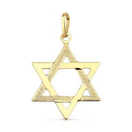 Produto - Pingente de Ouro 18k Estrela de Davi