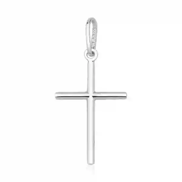 Produto - Pingente prata 925 cruz Palito 20mm