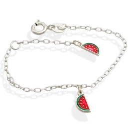 Produto - Pulseira Infantil para Meninas - Melância