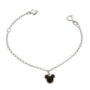 Pulseira infantil mickey prata 925