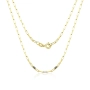 Corrente de Ouro 18k masculina tijolinho 70cm 3,4mm