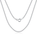 Corrente Feminina de Prata 925 Elo Português