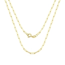 Corrente de ouro 18k masculina 60cm Cartier Longa grossa 3,4 gramas