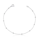 Pulseira Feminina de Prata 925 com Bolinhas